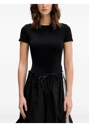 VETEMENTS open-back bow-detail T-shirt - Black