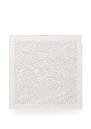 ANINE BING York leopard-print scarf - Neutrals