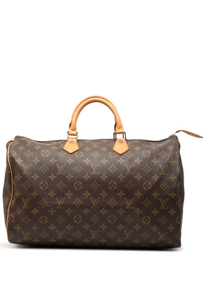 Louis Vuitton Pre-Owned 1990 Monogram Speedy 40 boston bag - Brown