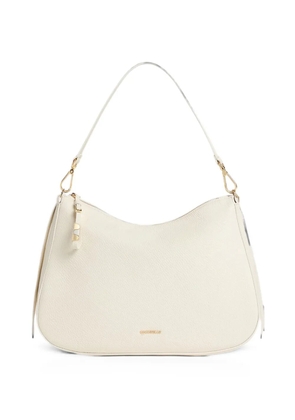 Coccinelle small Nory grained-leather shoulder bag - Neutrals