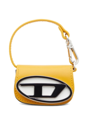 Diesel 1DR Micro logo-plaque charm - Yellow
