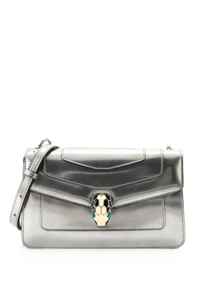 Bvlgari Pre-Owned Serpenti Forever Metallic Leather Small shoulder bag