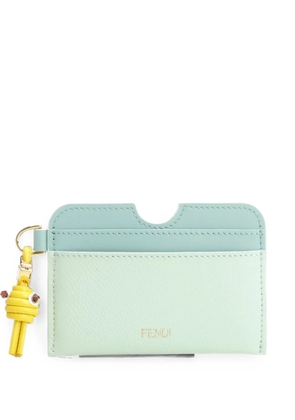 FENDI FF Diamonds fish-charm card holder - Green