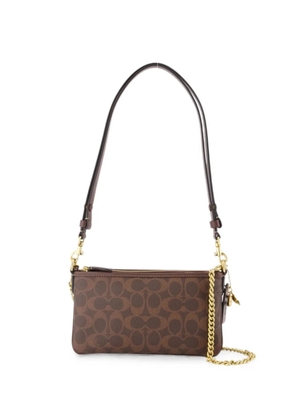 Coach Audrey logo-print shoulder bag - Brown