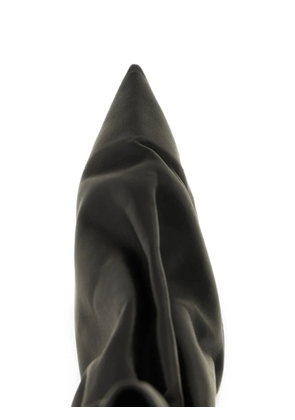 Rick Owens Pull On Cuffed Taquito ankle boots - Black