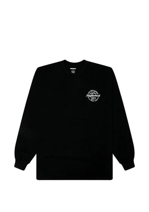 Neighborhood LS-4 logo-print T-shirt - Black