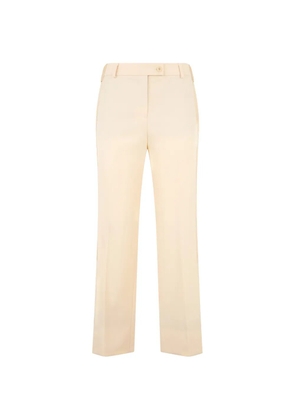 Moschino straight-leg wool trousers - Neutrals