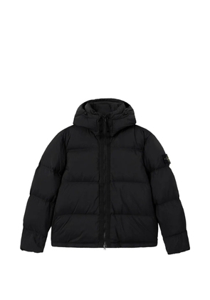 Stone Island Matt Ripstop Cordura quilted hooded jacket - Black