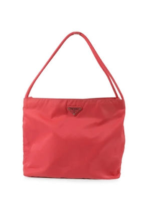 Prada Pre-Owned triangle-logo handbag - Red