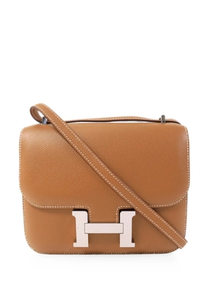 Hermès Pre-Owned Constance mini shoulder bag - Brown