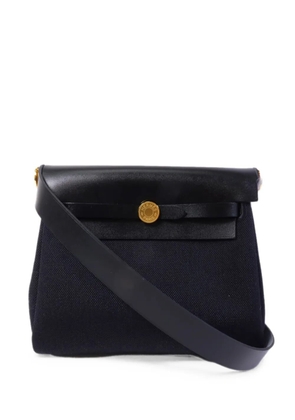 Hermès Pre-Owned 2025 mini Herbag crossbody bag - Black