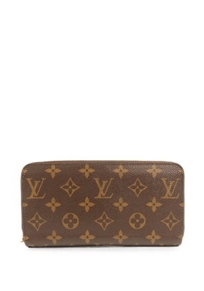 Louis Vuitton Pre-Owned Monogram Zippy long wallet - Brown