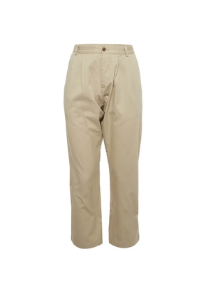 Gucci Pre-Owned pleated twill trousers - Neutrals