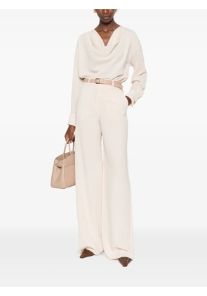Max Mara belted wide-leg trousers - Neutrals