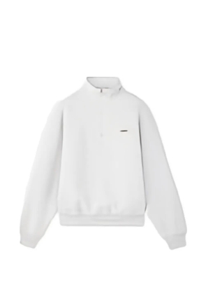 Jacquemus Gros Grain zip-up cotton sweatshirt - Grey