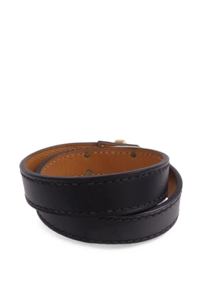 Hermès Pre-Owned Kelly Double leather bracelet - Gold