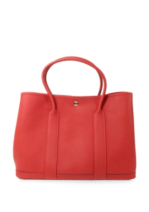 Hermès Pre-Owned 2016 PM Garden Party leather tote bag - Red