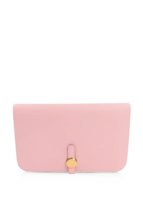 Hermès Pre-Owned GM Dogon Swift wallet - Pink