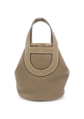 Hermès Pre-Owned 2022 18 In-the-Loop leather tote bag - Grey