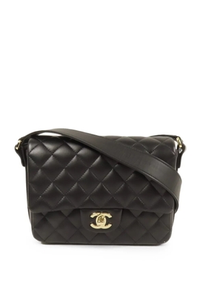 CHANEL Pre-Owned quilted CC turn-lock shoulder bag - Black