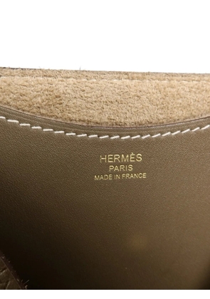 Hermès Pre-Owned 2022 18 In-the-Loop leather tote bag - Grey