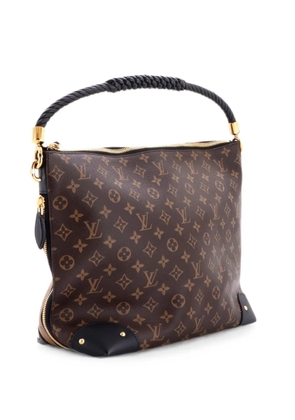 Louis Vuitton Pre-Owned Triangle Softy Bag Reverse Monogram Canvas hobo bag - Brown