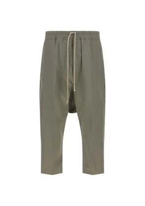 Rick Owens drawstring cropped trousers - Grey