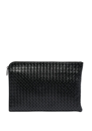 Bottega Veneta Pre-Owned 2012-2026 Nappa Intrecciato clutch bag - Black