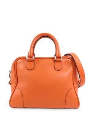 Loewe Pre-Owned leather tote bag - Orange