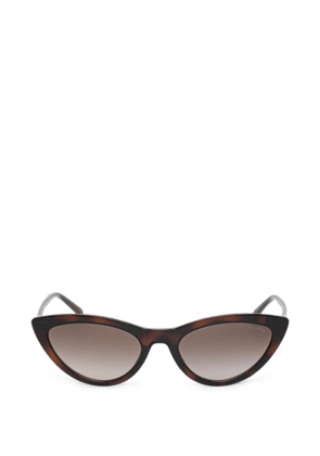 GUESS EYEWEAR tortoiseshell-effect cat-eye sunglasses - Brown
