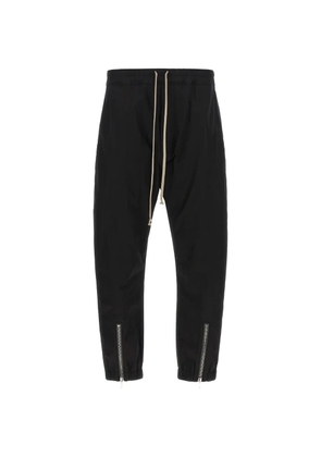 Rick Owens Tower Tecuatl Track drawstring pants - Black