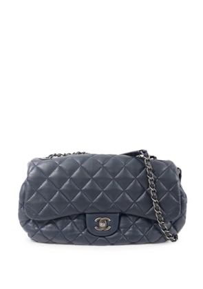 CHANEL Pre-Owned interlocking-CC shoulder bag - Blue