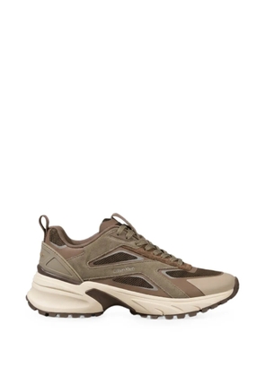 Calvin Klein Runner panelled mesh sneakers - Brown