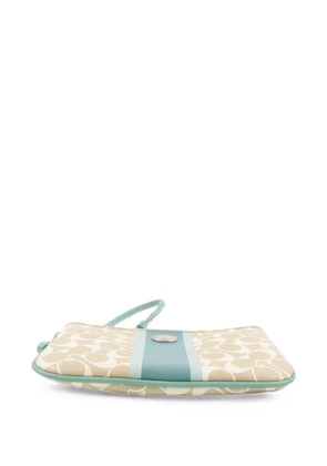 Coach Vintage Signature monogram pouch - Neutrals