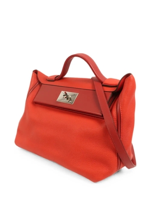 Hermès Pre-Owned 24/24 logo-detail tote bag - Orange