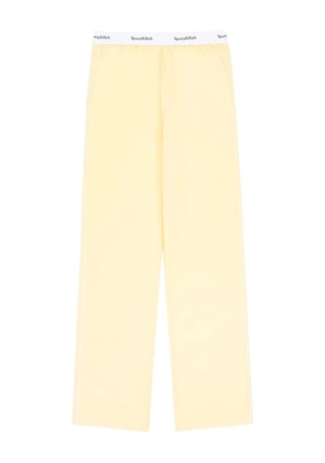 Sporty & Rich logo waistband pyjama bottom - Yellow