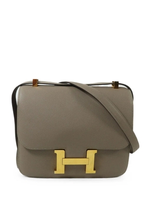 Hermès Pre-Owned Constance Epsom shoulder bag - Grey