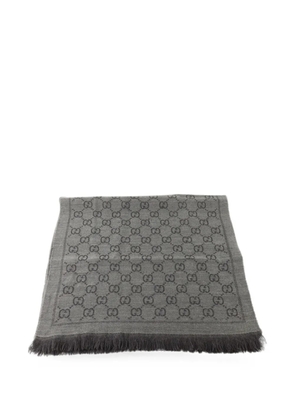 Gucci Pre-Owned GG-Supreme scarf - Grey