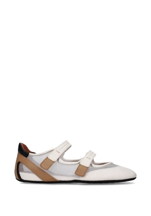 Premiata Mary Janes touch-strap ballet flats - White