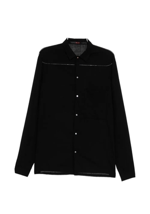 Ma+ wool shirt - Black