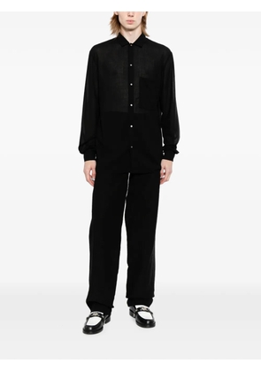 Ma+ wool shirt - Black