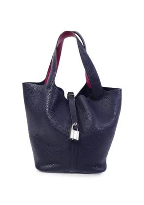 Hermès Pre-Owned 2018 MM Picotin tote bag - Blue