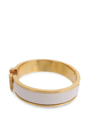 Hermès Pre-Owned Clic H bangle bracelet - Gold