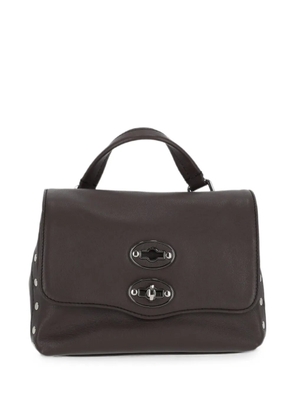 Zanellato baby Postina® stud-embellished tote bag - Brown