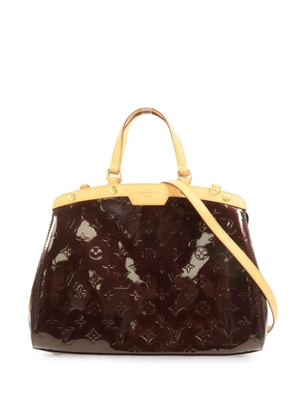 Louis Vuitton Pre-Owned MM Vernis Brea shoulder bag - Brown