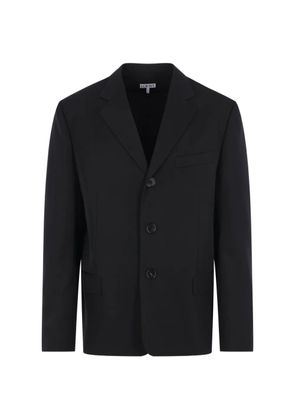 LOEWE single-breasted wool jacket - Black