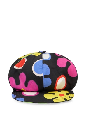 Moschino floral-print cap - Black
