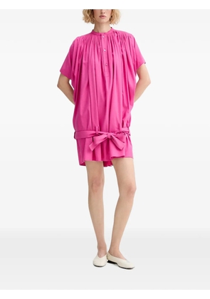 Kenzo pleated mini dress - Pink