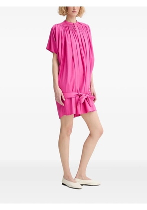 Kenzo pleated mini dress - Pink