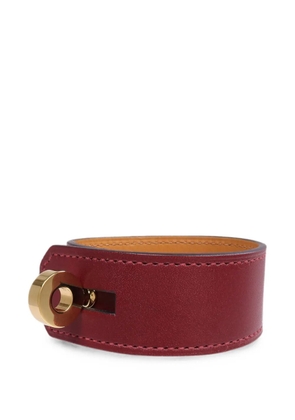 Hermès Pre-Owned Hip Hop leather bracelet - Red